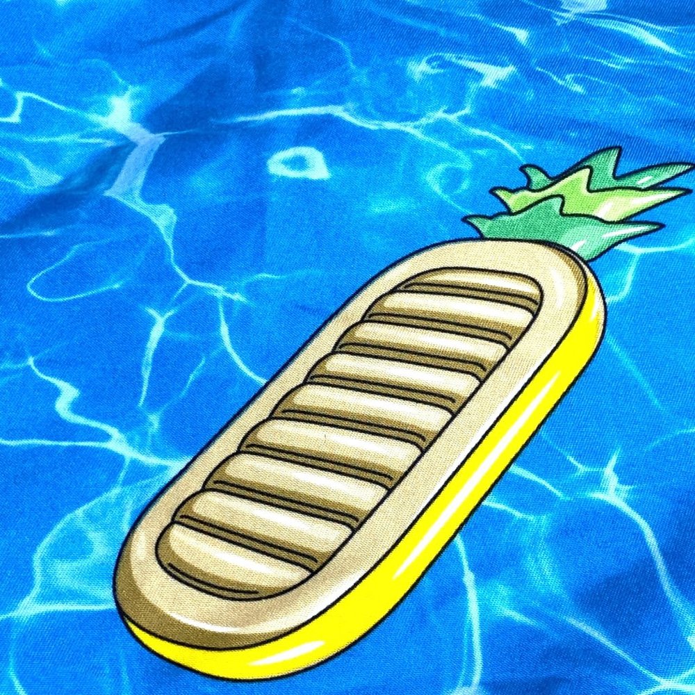 Neff Swim Trunks Pineapple Float Waves Swimwear, … - image 3